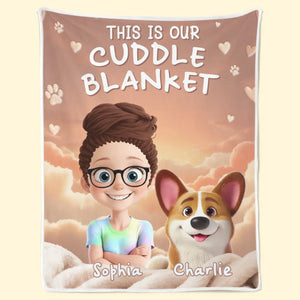 Custom Blanket - Personalized Birthday Gifts For Dog Lovers, Dog Dad And Mom - Snuggles Powered By Paws