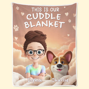 Custom Blanket - Personalized Birthday Gifts For Dog Cat Lovers, Dog Dad And Mom, Cat Owners - Made Of Moments And Love