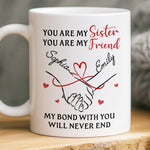 Custom Mug - Personalized Birthday Gifts For Besties, Sisters, BFF, Family - Sip With A Smile