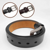 Strength, Style, And Family - Family Personalized Custom Engraved Leather Belt - Father's Day, Gift For Dad, Grandpa