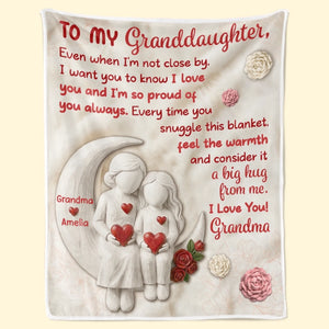 Custom Blanket - Personalized Birthday Gifts For Grandma - Another Year Of Being Loved