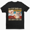 Custom Unisex T-shirt, Premium T-shirt, Hoodie - Personalized Birthday Gifts For Cat Lovers, Cat Mom And Dad - Joy Walks On Four Paws