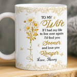Custom Mug - Personalized Anniversary Wedding Gifts For Husband And Wife, Him And Her - You Make Life Softer