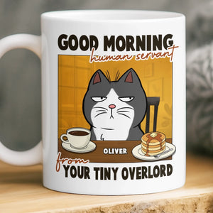 Custom Mug - Personalized Birthday Gifts For Cat Lovers, Cat Mom And Dad - I’m Watching You