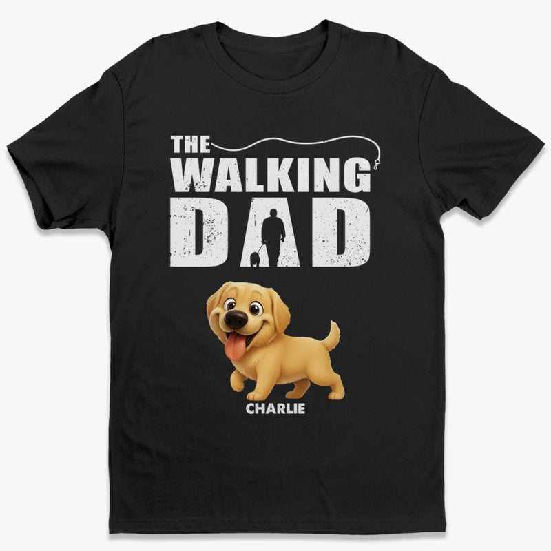 Custom Unisex T-shirt, Premium T-shirt, Hoodie - Personalized Birthday Gifts For Dog Lovers, Dog Dad And Mom - Proud Member Of The Walk Squad