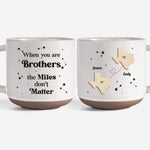 Family Is Forever In Our Hearts - Family Personalized Custom Printed Pottery Mug - Christmas Gift For Family Members