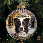 Custom Photo Acrylic Ornament - Personalized Pet Christmas Memorial Sympathy Gifts For Dog Lovers, Cat Lovers - Every Star Carries Your Light