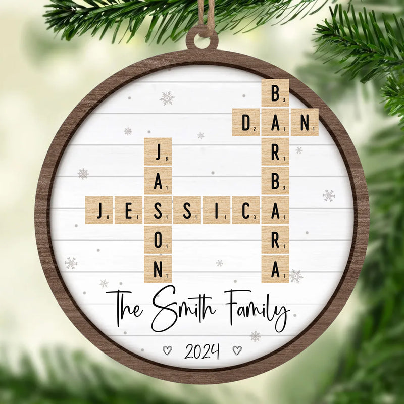 The Memories We Make With Our Family Is Everything - Family Personalized Custom Ornament - Wood Custom Shaped - Christmas Gift For Family Members