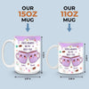 You’re My Best-tea Forever - Bestie Personalized Custom 3D Inflated Effect Printed Mug - Gift For Best Friends, BFF, Sisters