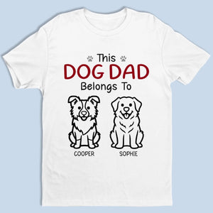 Custom Unisex T-shirt, Premium T-shirt, Hoodie - Personalized Birthday Gifts For Dog Cat Lovers, Dog Dad And Mom, Cat Owners - Property Of The Pups