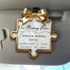 Custom Car Visor Clip - Personalized Memorial Sympathy Gifts For Loss Of Mom, Dad - Forever A Beautiful Soul