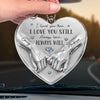Custom Acrylic Car Ornament - Personalized Anniversary Wedding Gifts For Husband And Wife, Him And Her - We Choose Each Other Still