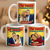 Custom Photo Mug - Personalized Anniversary Wedding Gifts For Husband And Wife, Him And Her - Built On Care And Trust