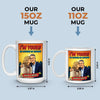 Custom Photo Mug - Personalized Anniversary Wedding Gifts For Husband And Wife, Him And Her - Built On Care And Trust