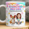 Custom 3D Inflated Effect Printed Mug - Personalized Birthday Gifts For Dog Lovers, Dog Dad And Mom - Best Kind Of Companion