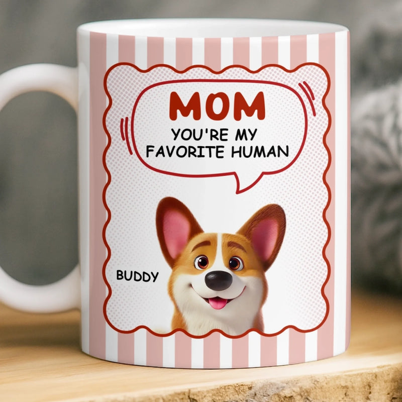 Custom Mug - Personalized Birthday Gifts For Dog Lovers, Dog Dad And Mom - Sip Happy With Dogs