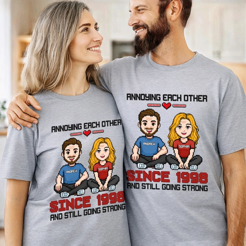 Custom Unisex T-shirt, Premium T-shirt, Hoodie - Personalized Anniversary Wedding Gifts For Husband And Wife, Him And Her - We Belong Right Here