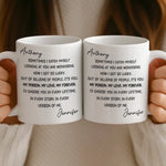 Custom Mug - Personalized Anniversary Wedding Gifts For Husband And Wife, Him And Her - Chosen Every Single Day