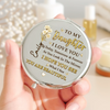 Custom Compact Mirror - Personalized Birthday Gifts For Daughter - A Mother’s Love, Forever Wrapped Around You