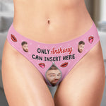 Custom Photo Women Briefs - Personalized Anniversary Wedding Gifts For Husband And Wife, Him And Her - Just For You