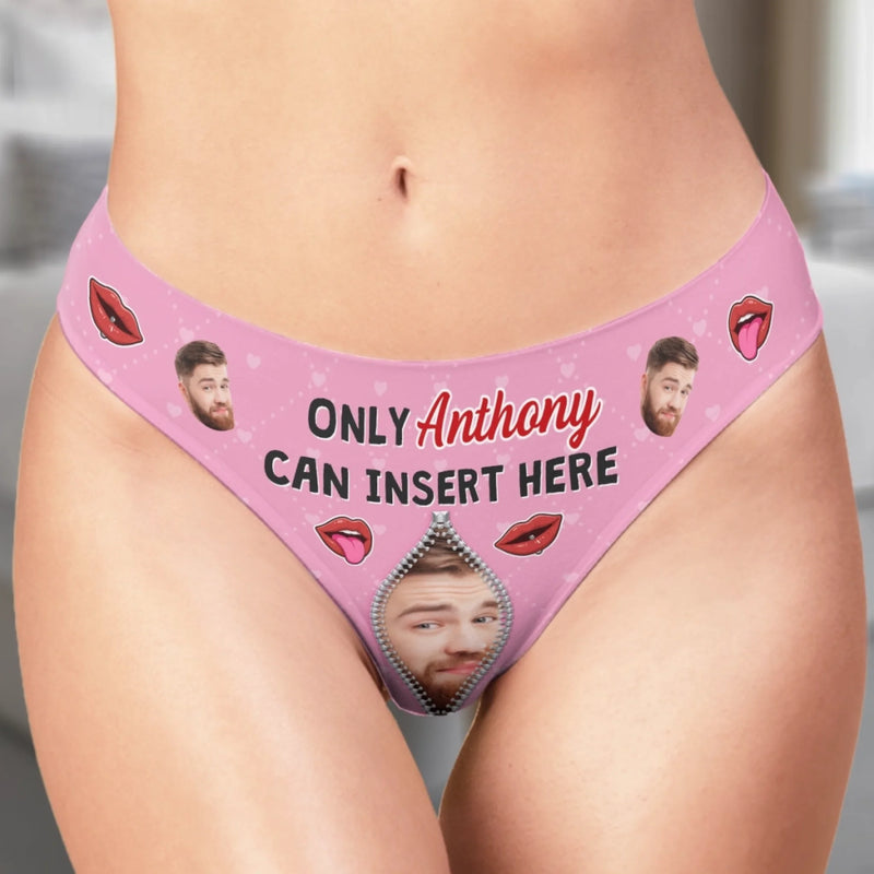 Custom Photo Women Briefs - Personalized Anniversary Wedding Gifts For Husband And Wife, Him And Her - Just For You