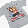 Custom Unisex T-shirt, Premium T-shirt, Hoodie - Personalized Anniversary Wedding Gifts For Husband And Wife, Him And Her - Together Feels Just Right