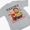 Custom Unisex T-shirt, Premium T-shirt, Hoodie - Personalized Anniversary Wedding Gifts For Husband And Wife, Him And Her - Love Lives Between Us