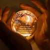 Custom Photo Crystal Globe Lamp - Personalized Memorial Sympathy Gifts For Loss Of Mom, Dad - A Love That Remains