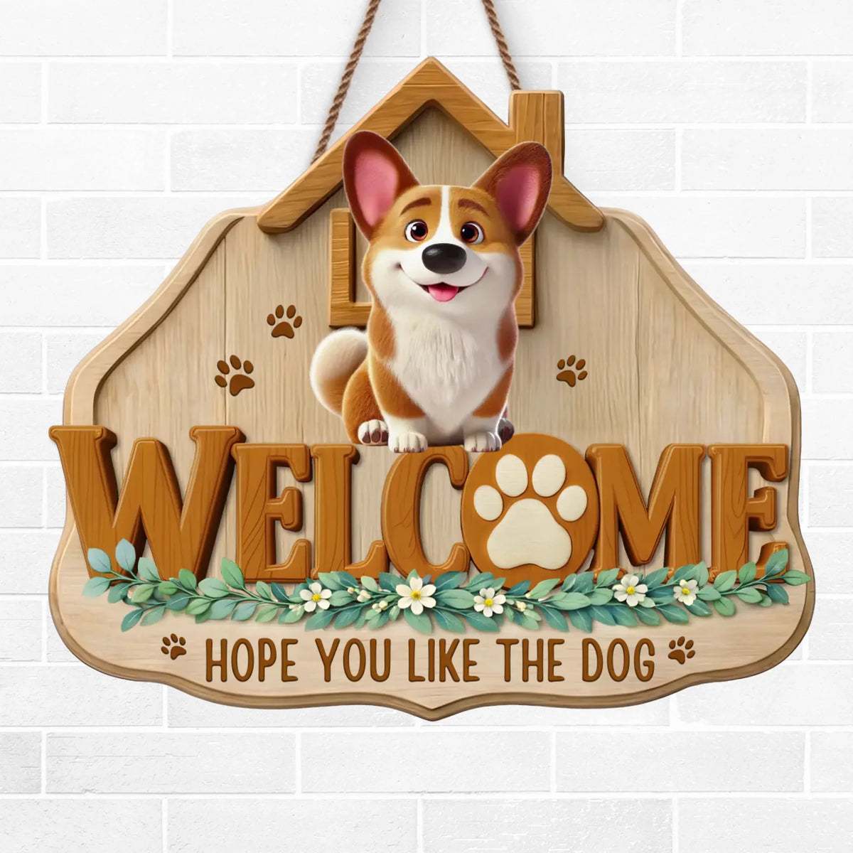 Custom Wood Sign - Personalized Birthday Gifts For Dog Cat Lovers, Dog Dad And Mom, Cat Owners - Paws Make It Home