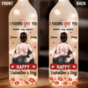 Custom Bottle Lamp - Personalized Anniversary Valentine Wedding Gifts For Husband And Wife, Him And Her - Together We Choose Us