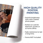 Custom Photo Vertical Poster - Personalized Anniversary Wedding Gifts For Couple - Love Finds Us Every Day