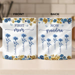 Custom Mug - Personalized Birthday Gifts For Mom, Grandma - Heart Full Of Love