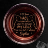 Custom Whiskey Glass - Personalized Anniversary Wedding Gifts For Husband And Wife, Him And Her, Wine, Bourbon, Whiskey Lovers - Life Feels Kinder With You