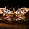 Custom Whiskey Glass - Personalized Birthday Gifts For Brother - For The Brother Who Gets It