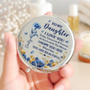 Custom Compact Mirror - Personalized Birthday Gifts For Daughter - Forever My Little Girl