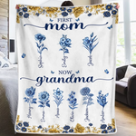 Custom Blanket - Personalized Mother's Day Gifts For Mom, Grandma - Love Unfolds