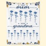 Custom Blanket - Personalized Mother's Day Gifts For Mom, Grandma - Love Unfolds