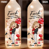 Custom Bottle Lamp - Personalized Anniversary Wedding Gifts For Husband And Wife, Him And Her - Years Passed Love Grows