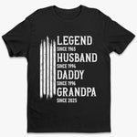 Custom Unisex T-shirt, Premium T-shirt, Hoodie - Personalized Birthday Gifts For Dad, Grandpa, Husband - Family’s Greatest Hero