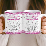 Custom 3D Inflated Effect Printed Mug - Personalized Birthday Gifts For Mom, Daughter - Loved More Than Coffee