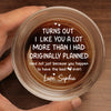 Custom Whiskey Glass - Personalized Anniversary Wedding Gifts For Husband And Wife, Him And Her, Wine, Bourbon, Whiskey Lovers - With You Life Unfolds