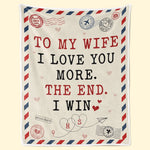 Custom Blanket - Personalized Anniversary Wedding Gifts For Husband And Wife, Him And Her - You Are My Chosen Calm