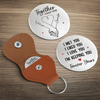 Custom Pocket Hug - Personalized Anniversary Wedding Gifts For Husband And Wife, Him And Her - We Build Joy Daily