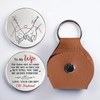 Custom Pocket Hug - Personalized Anniversary Wedding Gifts For Husband And Wife, Him And Her - Our Love Holds Steady