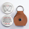 Custom Pocket Hug - Personalized Anniversary Wedding Gifts For Husband And Wife, Him And Her - Our Hearts Move As One