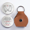 Custom Pocket Hug - Personalized Anniversary Wedding Gifts For Husband And Wife, Him And Her - Choosing Love Over And Over