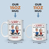 Custom Mug - Personalized Anniversary Wedding Gifts For Husband And Wife, Him And Her - Our Bond Holds Strong