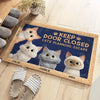 Custom Home Decor Decorative Mat - Personalized Birthday  Gifts For Cat Lovers, Cat Mom And Dad - Hope You Like Cats