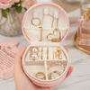 Custom Jewelry Box With Handle - Personalized Birthday Gifts For Mom, Daughter - Forever My Little Girl