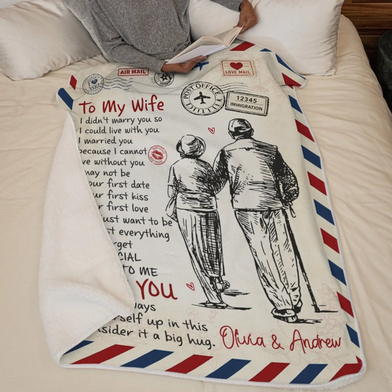 Custom Blanket - Personalized Anniversary Wedding Gifts For Husband And Wife, Him And Her - Always Better Together